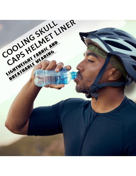 10 Gorras de Calavera Tarpop para Hombres - Enfriamiento y Transpirables