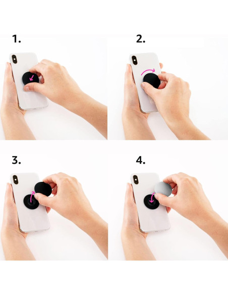 PopSockets PopGrip Estándar Moto de Tierra Niñas