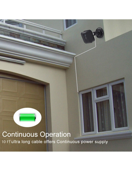 Paquete de 3 Cables de Extensión Micro USB 3M Uogw para Cámaras