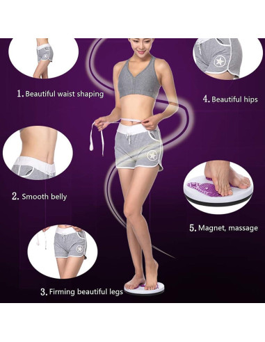 Disco de Cintura Funvalley Surperfect Verde B para Ejercicio