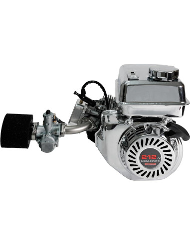 Arrancador por tirón cromo JMCHstore para motores 200cc