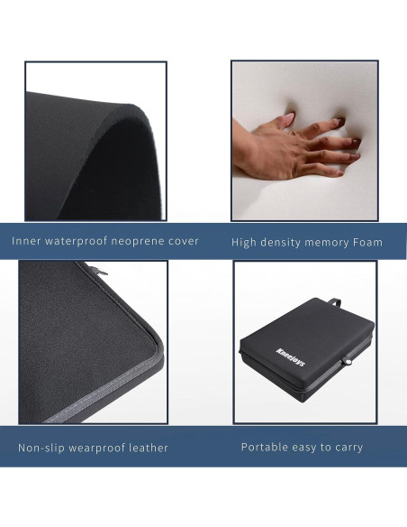 Almohadilla para Arrodillarse Kneejoys - Gruesa y Plegable