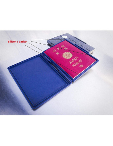 Funda para Pasaporte Resistente al Agua SPECTRASHELL Gris