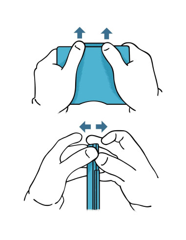 Funda para Pasaporte Resistente al Agua SPECTRASHELL Gris