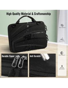 Funda para Chromebook 11-11.6" Fintie Negra con Bandolera 2