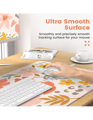 Alfombrilla de Escritorio Ergonómica iCasso XXL Colorida 90x40cm