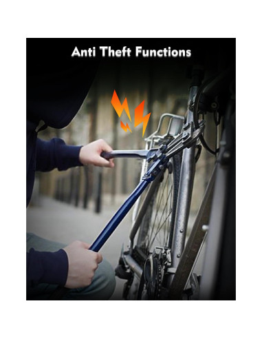 Campana de Bicicleta Eléctrica Wind&Moon ZXCDLB-01 IPX6 80-130dB