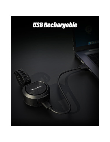 Campana de Bicicleta Eléctrica Wind&Moon ZXCDLB-01 IPX6 80-130dB