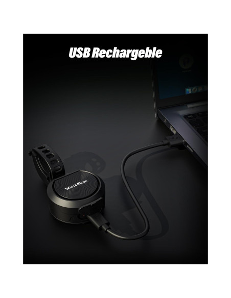 Campana de Bicicleta Eléctrica Wind&Moon ZXCDLB-01 IPX6 80-130dB