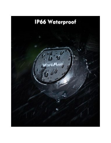 Campana de Bicicleta Eléctrica Wind&Moon ZXCDLB-01 IPX6 80-130dB