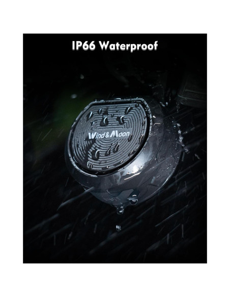 Campana de Bicicleta Eléctrica Wind&Moon ZXCDLB-01 IPX6 80-130dB