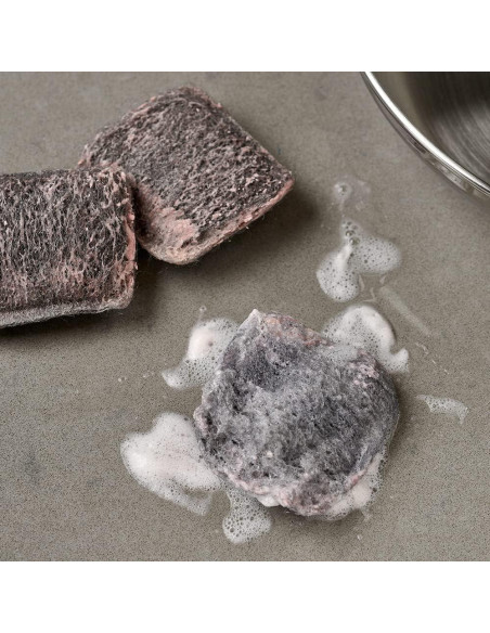 Almohadillas de Jabón de Lana de Acero Brillo - 10 Unidades Uso Pesado