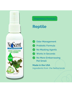 Limpiador Probiotico No Olor Reptil - 59 ml x 2 - Sin Químicos 2