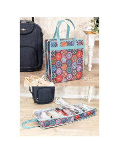 6 Pares de Bolsas de Viaje para Zapatos Auténticas - Organizador 2