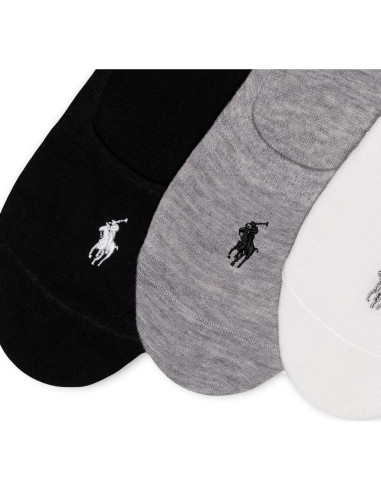 Calcetines invisibles Polo Ralph Lauren Mujer 3 Pares