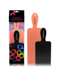 Juego de Paletas para Balayage Framar - 2 Tamaños, Color Negro/Durazno