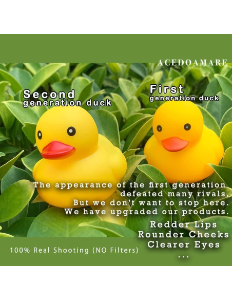 Timbre de Bicicleta ACEDOAMARE Pato Amarillo con Luz LED