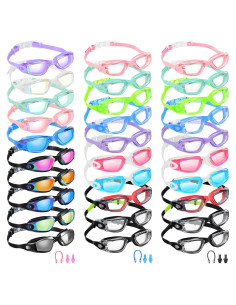Gafas de natación Yexiya 30 pares con protección UV y antiempañante