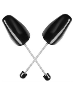 1 Par Estiradores de Zapatos Hombre XINGZI 33cm Negro
