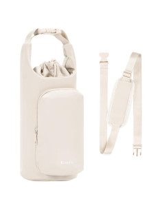 Bolsa Portabotellas de Agua Ceneda Beige 0.95L 1.18L Aislada