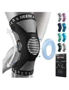Faja de Rodilla NEENCA Unisex con Almohadilla y Estabilizadores