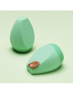 Esponja de Silicona Angulada e.l.f. para Rostro - Vegana 1 Cuenta 2