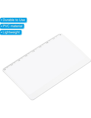 Marcador Lupa PATIKIL 3X con Regla - Paquete de 12 Unidades