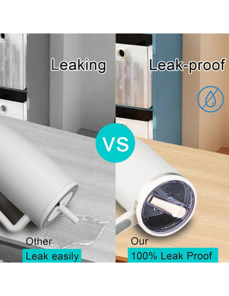 Tapa de Popote Reemplazo Stanley Quencher 40 oz Negra - 2 Pcs