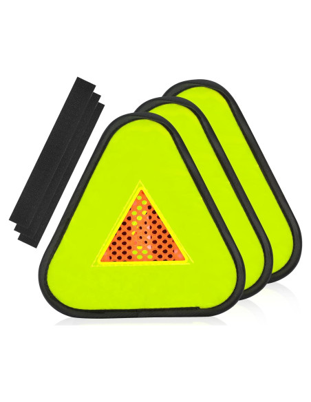 Símbolo Reflectante Ceder el Paso DLUGOPIS 17.78 cm Alta Visibilidad