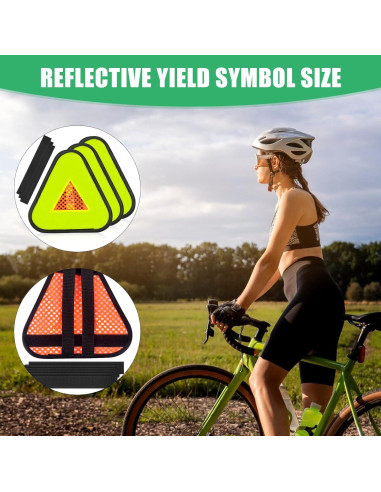 Símbolo Reflectante Ceder el Paso DLUGOPIS 17.78 cm Alta Visibilidad