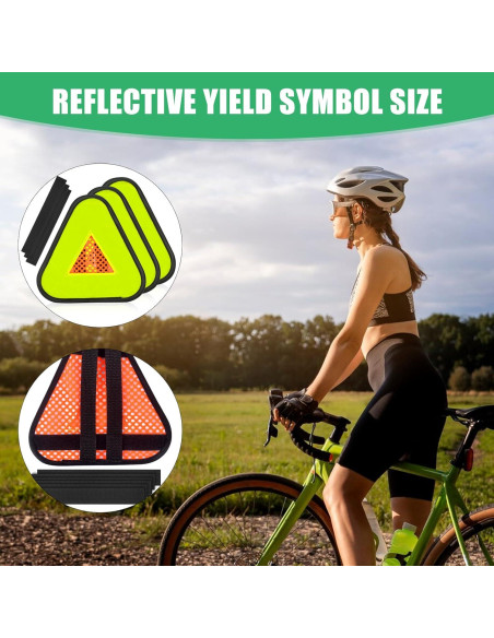 Símbolo Reflectante Ceder el Paso DLUGOPIS 17.78 cm Alta Visibilidad