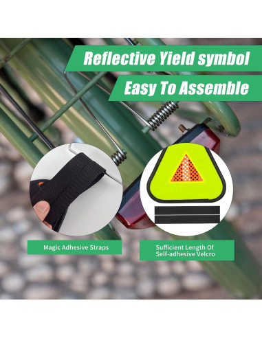 Símbolo Reflectante Ceder el Paso DLUGOPIS 17.78 cm Alta Visibilidad