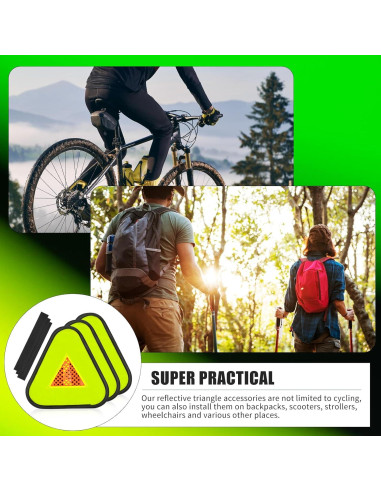 Símbolo Reflectante Ceder el Paso DLUGOPIS 17.78 cm Alta Visibilidad