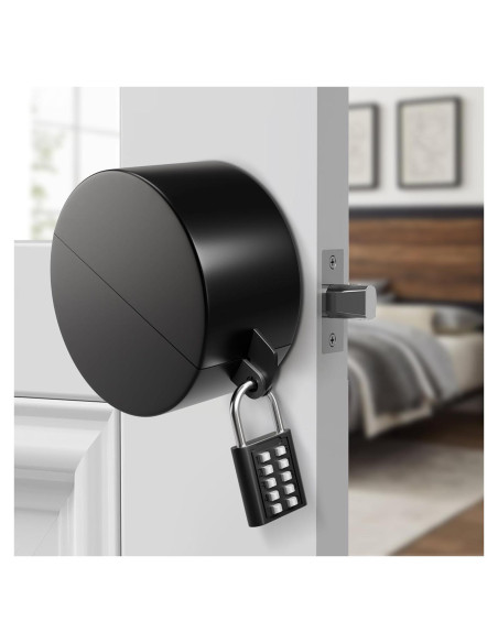 Cubierta de Cerradura de Perilla JUGGHOME con Candado Combinación