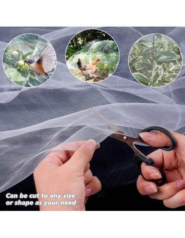 Malla de Jardín Daomong 1.2 x 7.5 m Protección Insectos