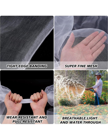 Malla de Jardín Daomong 1.2 x 7.5 m Protección Insectos