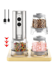 Molinillos Eléctricos de Sal y Pimienta Colarlemo 2025 Recargables