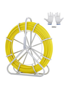 Cinta de Pescado Eléctrica VEVOR 6MM x 130M Fibra de Vidrio