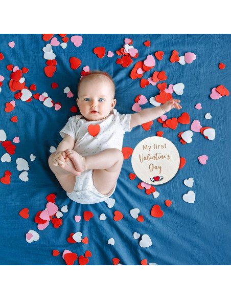 Juego de Tarjetas de Hitos de Bebé de Madera - 10 Piezas