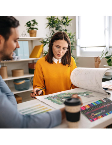 Marcadores de doble punta CAISEXILE 24 colores para arte