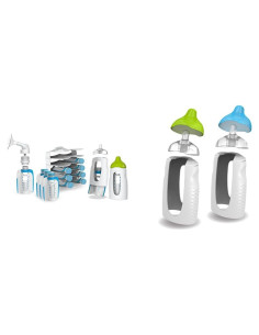 Kit de Alimentación Kiinde Twist Universal con Botellas y Tetinas