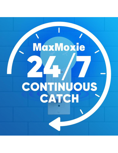 Trampa de Insectos Voladores MaxMoxie con Luz UV y 5 Recargas