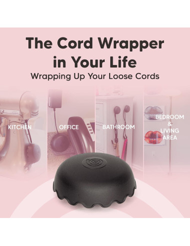 Organizador de Cables Resistente al Calor La Envoltura de Cables Negro