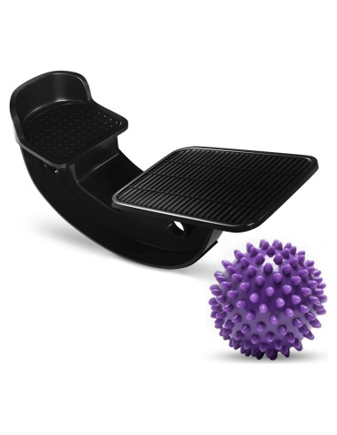 Estirador de Pantorrilla ProHeal PHP-FOOT-ROCKER-BK con Masajeador