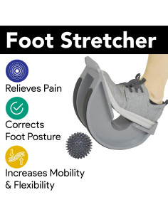 Estirador de Pantorrilla ProHeal PHP-FOOT-ROCKER-BK con Masajeador 2