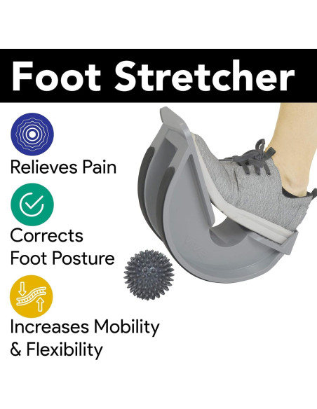 Estirador de Pantorrilla ProHeal PHP-FOOT-ROCKER-BK con Masajeador