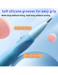 Lápices mecánicos Inclock 2.0mm HB con 14 minas - Paquete de 6 2