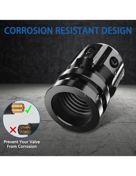 Tapas de Válvula Neumático QUARKACE 4 Piezas Bandera Americana