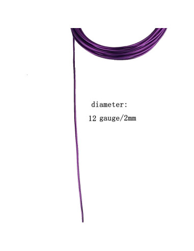 Alambre de Aluminio para Manualidades Caimo 100m 20 Colores 2mm