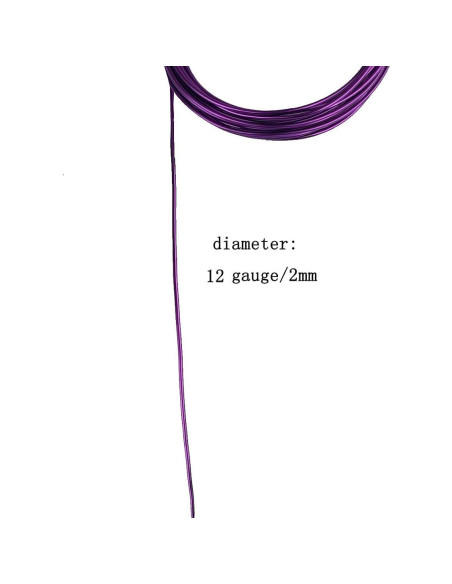 Alambre de Aluminio para Manualidades Caimo 100m 20 Colores 2mm